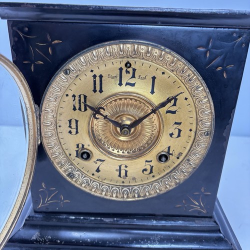 Victorian clock gold - gold, face