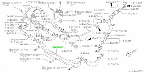 Tube assembly inlet for - inlet,