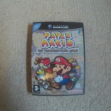 Paper Mario The Thousand Year Door Gamecube PAL  With Manual & Unscratched VIP
