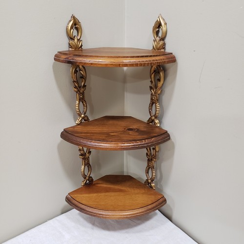Tier corner wall shelf - wall,