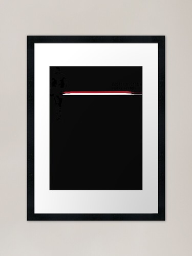 Muhammad ali framed art print - framed,