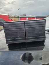 Vintage Cd Storage Draws. Wooden Box. Black. Great Condition.