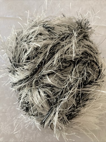 Black and white - white, eyelash