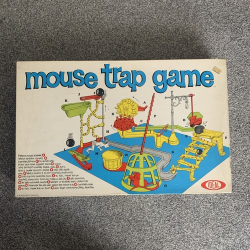 Ideal mouse trap board game - trap,