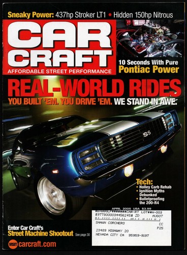 April 2005 car craft magazine - april,