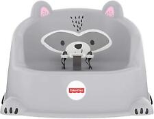 Fisher Price Hungry Raccoon Booster Seat 4 to 18 months Fits most dining chairs