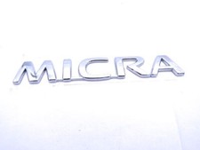 Genuine New NISSAN MICRA BOOT BADGE Logo Emblem For K12 2003-2010 90892-AX600