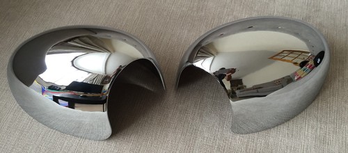 Chrome wing mirror covers - wing, fits