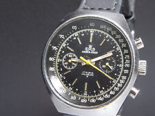 N104⭐⭐ Vintage " Master Anchor Valjoux 7733 " Manual Wind Chronograph ⭐⭐