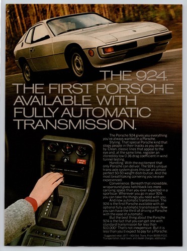 Vintage 1977 porsche 924 first - 1977,