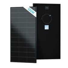 120W Full Black Solar Panel Solar Panel Black Monocrystalline for Solar Kit