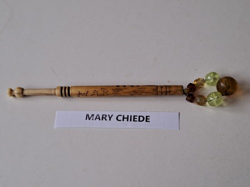 Antique bone lace - bone, bobbin