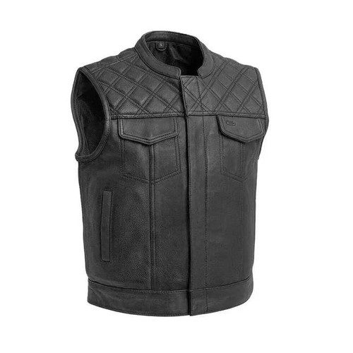 Men black genuine - black,