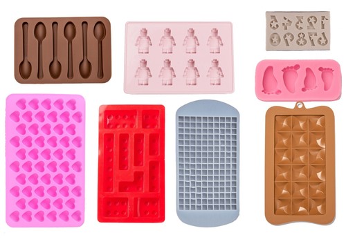 Silicone moulds for - silicone, cake