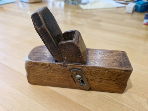 Antique sliding box - box, stop