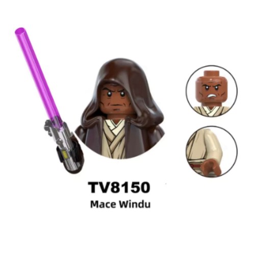 Custom lego mace windu - lego,