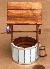 Dolls House Wooden Garden Wishing Well 1:12 Scale  Miniature Garden B tumdee