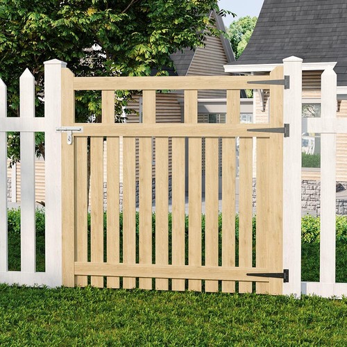 Garden wooden gate pedestrian - garden,