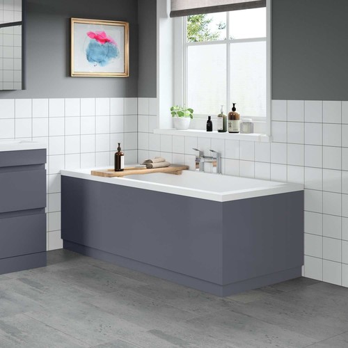 Modern bathroom 1700 front - front, &