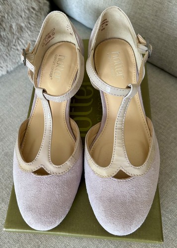 Hotter rumba lavender suede - lavender, mj