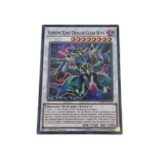 Yu-Gi-Oh! Supreme King Dragon Clear Wing Legendary Dragon Decks LEDD-ENC30