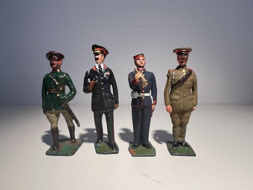 Four model soldiers britains - four,