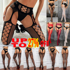 Women's Fishnet Thigh-High