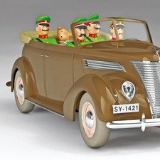 VOITURE TINTIN 1/24 MODEL CAR