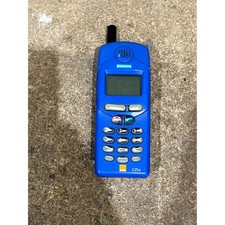 Siemens C25 Keypad Mobile Phone Blue & Black Single SIM Alphanumeric Display