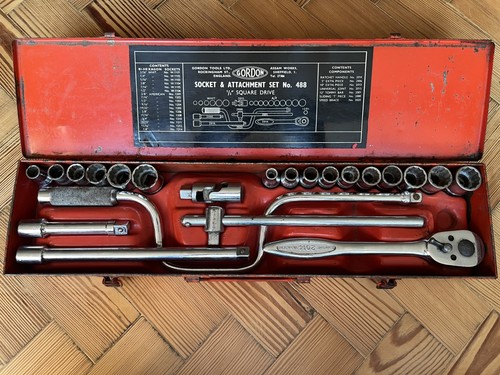 Vintage gordon socket set - socket,