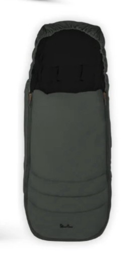 Silver cross cove footmuff - silver,