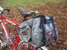 Carradice Carradry SQR bag waterproof saddlebag with bracket