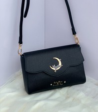Sailor Moon 20th Anniversary Luna Messenger PU  Bag Girl Crossbody Shoulder Bag