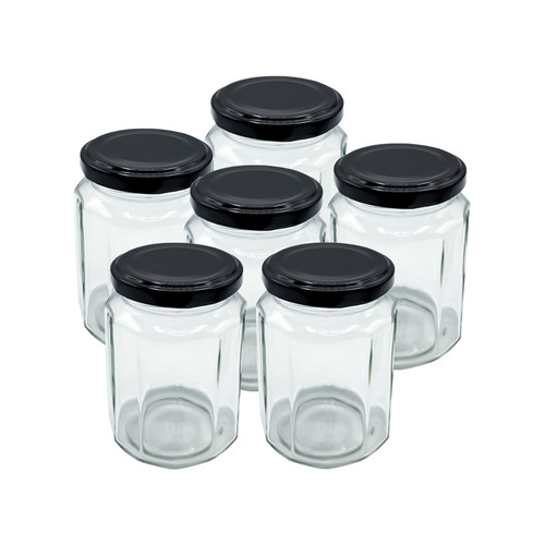 292ml 12oz dodecagon glass - 6, x