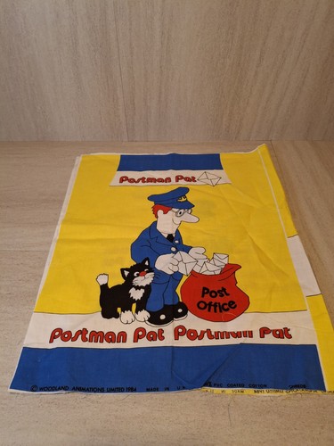 Vintage postman pat material - pat,