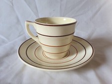 Wedgwood Annular cup & saucer, Tom Godwin 1930's