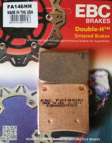 Ebc fa146hh sintered brake - ebc/fa146hh,