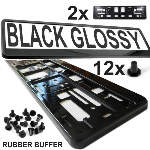 Number plates surrounds - 2x,