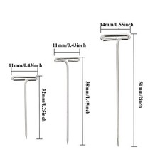 50pcs Nickel Plated Hard Steel