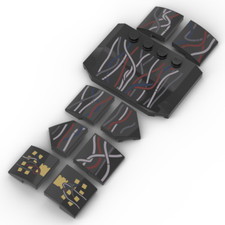 Upgrade Kit (Printed Parts) for LEGO® Star Wars 75398 C-3PO™