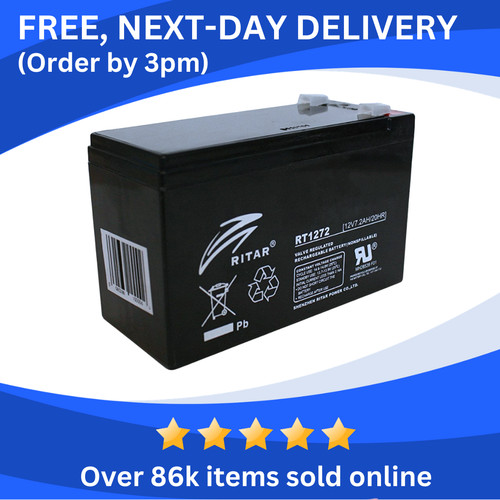 12v 2ah sealed lead battery - 12v,