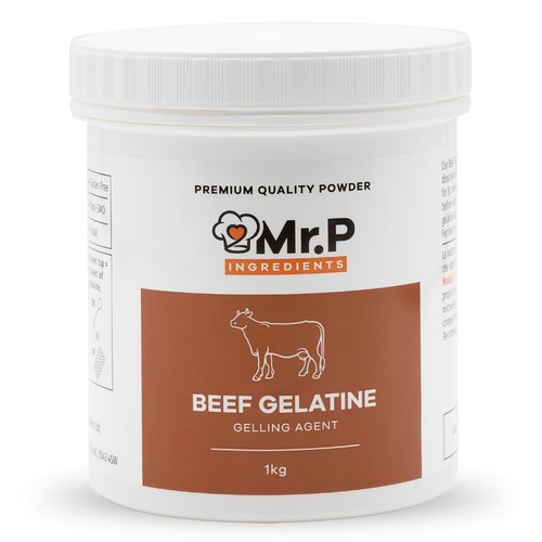 Ingredients beef gelatine - ingredients,