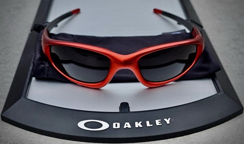 Oakley straight jacket fmj - straight, red