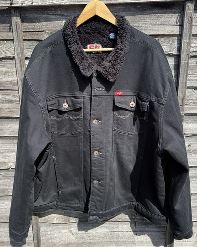 Wrangler mens black sherpa - wrangler,
