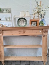 Solid Pine 2-Tier Wall-Mounted