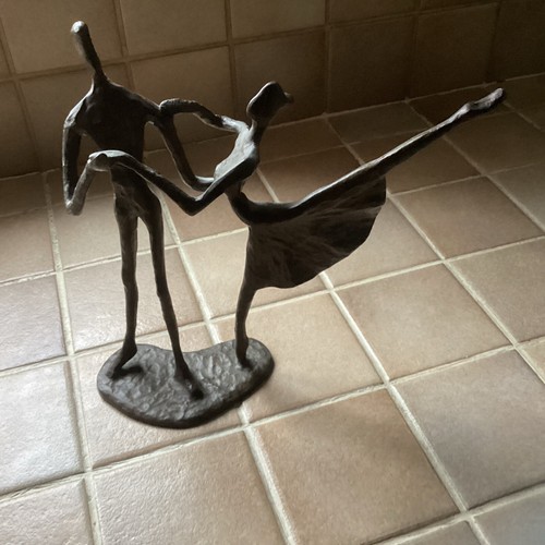 Vintage modernist bronze brass - modernist,