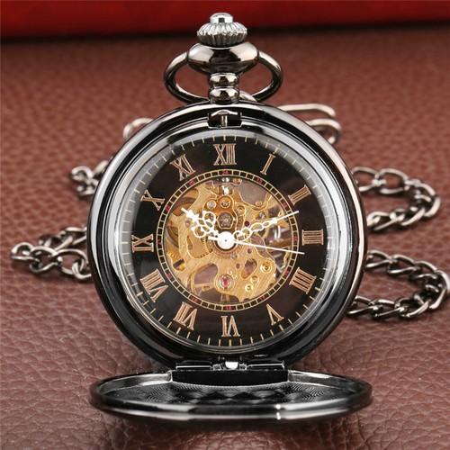 Black half hunter mechanical - hunter,