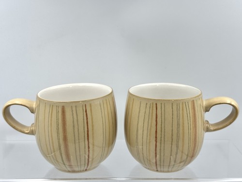 Denby caramel stripes - 2x,