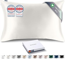 ZIMASILK Pure Silk Pillowcase-100% Pure Mulberry Silk-19 Momme-Premium Grade 6A-