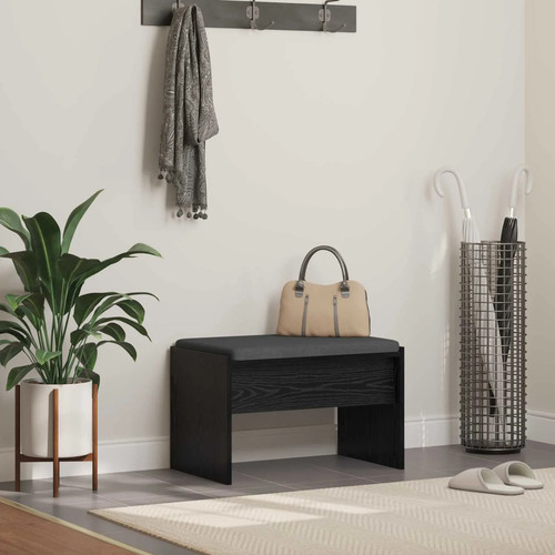 Hall bench black - hall, oak